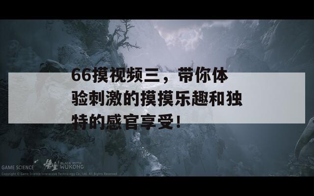 66摸视频三，带你体验刺激的摸摸乐趣和独特的感官享受！