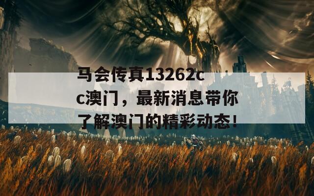 马会传真13262cc澳门，最新消息带你了解澳门的精彩动态！